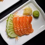 Sashimi de salmão