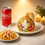 MENÚ KEBAB CON VERDURA