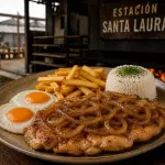 Pollo a lo pobre