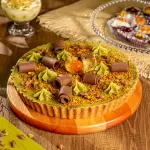 Torta de Pistache com Chocolate