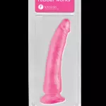 DILDO SILICONA 7″ ROSADO