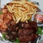 Carne de Sol com Camarão Empanado