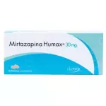 MIRTAZAPINA 30 MG CAJA X 30 TABLETAS