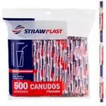 Canudo Strawplast Flexível (1375)