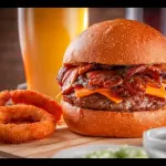 Hamburguesa con tocino