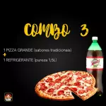 COMBO PIZZA GRANDE + PUREZA 1,5 L