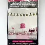 decoración guirnalda dorada