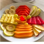 Plato de fruta