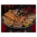 Parrillada de pescados y mariscos