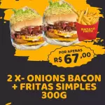 ( 2 X-Onions ) + Fritas 300g
