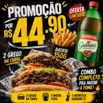 2grego+1batata 150g+1L ANTARTICA