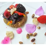 Pistache, Frutas Vermelhas Orgânico e Chocolate Branco