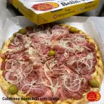 Calabresa Acebolada com Queijo