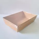 Contenedor cuadrado tapa plana