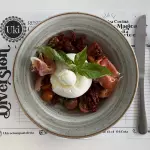 Burrata y cherry