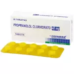 PROPRANOLOL 40MG CAJA X 30 TABLETAS