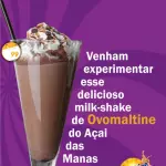 Milk shake de ovomaltine