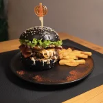 CALABAZA BURGER + PAPAS