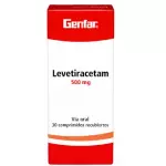 LEVETIRACETAM 500MG 30 TAB