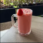 Agua fresca de Fresa