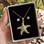 Set estrella de Mar Larimar