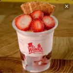 Malteada de fresa