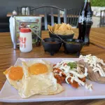 2 HUEVOS ESTRELLADOS
