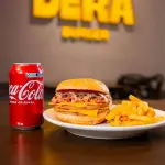 Duplo cheddar + Acompanhamento + Beb