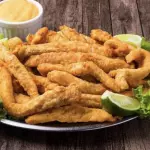 Filé de tilápia Frita