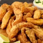 Tiras De Tilápia Empanada