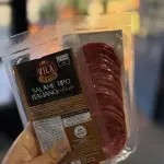 Salame Italiano fatiado Vila Caipira