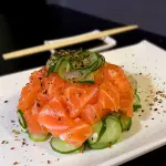 Sunomono Salmão