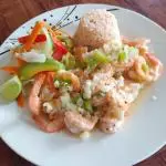 Camarones al mojo de ajo