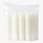Caja velas x25 blanca baby sin marca