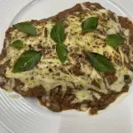 Lasanha à bolonhesa-Sem lactose