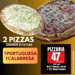 (2)  1 PORTUGUESA / 1 CALABRESA