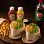 2X-Salada+ Fritas +1,5 guaraná
