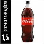 COCA COLA SEM AÇUCAR DE 1,5l
