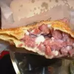 calabresa com requeijão