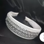 Diadema adorno de plata