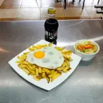 Papas con huevo