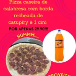 Pizza 30cm + refri cine sabores