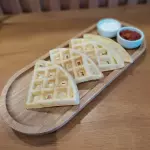 Waffle de Pão de Queijo