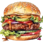 Hamburguesa clasica