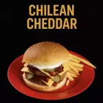 hambur chilean cheddar