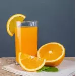 Suco de laranja Copo