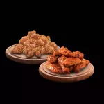 10 alitas + 10 boneless