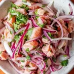 Ceviche Salmão e San Peter