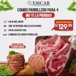 COMBO PARRILLERO PARA 4