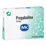 PREGABALINA 75MG CAJA X 30 CAPSULAS